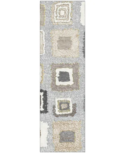 Addison Mayfield Amf2014 2'3"x7'6" Runner In Gray