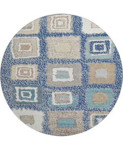 Addison Mayfield Amf2014 8'x8' Round In Blue