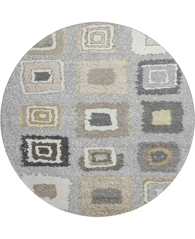Addison Mayfield Amf2014 8'x8' Round In Gray