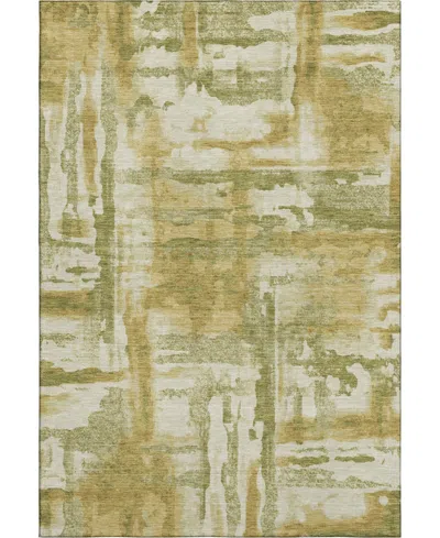 Addison Mayfield Amf2015 9'x12' Area Rug In Green