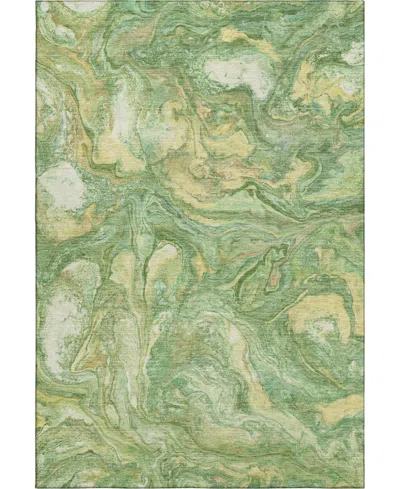Addison Mayfield Amf2017 5'x7'6" Area Rug In Green