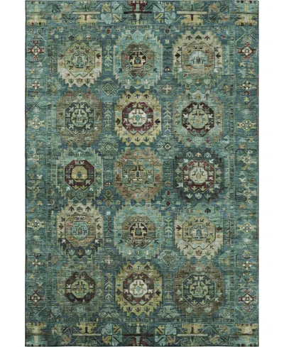 Addison Mayfield Amf2024 5'x7'6" Area Rug In Green