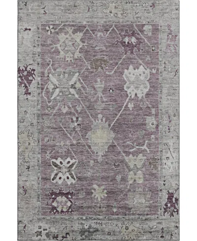 Addison Mayfield Amf2025 10'x14' Area Rug In Purple