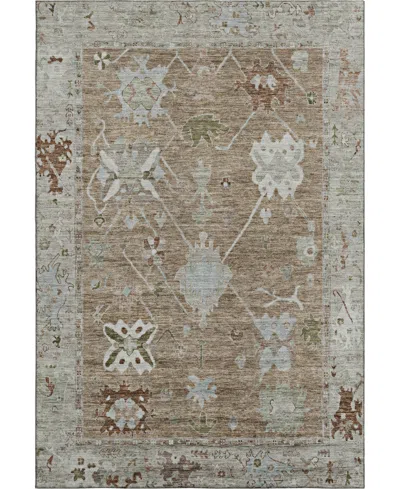 Addison Mayfield Amf2025 5'x7'6" Area Rug In Brown
