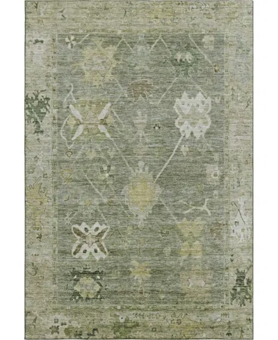 Addison Mayfield Amf2025 5'x7'6" Area Rug In Green