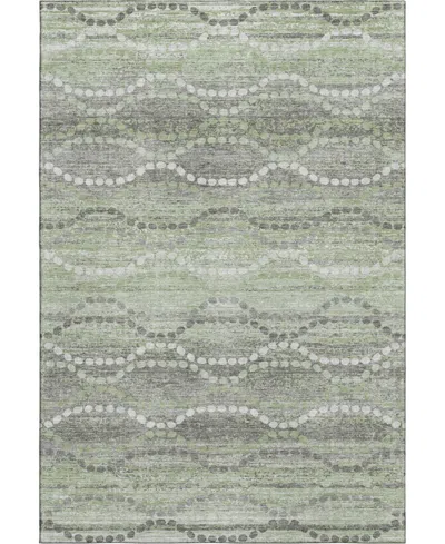 Addison Mayfield Amf2030 5'x7'6" Area Rug In Green