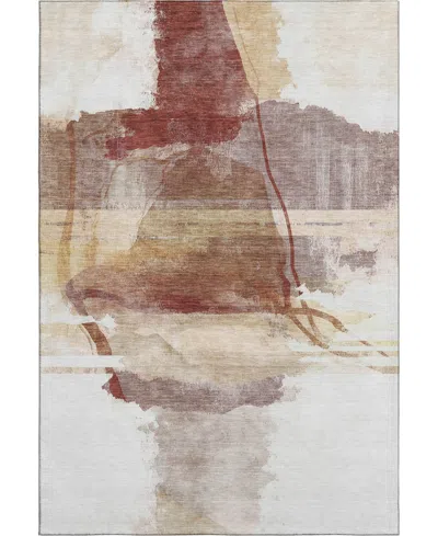 Addison Mayfield Amf2033 8'x10' Area Rug In Brown