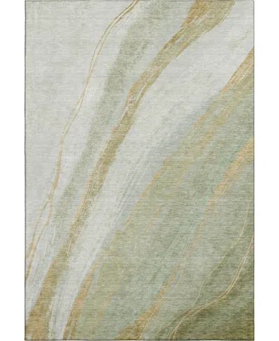 Addison Mayfield Amf2036 5'x7'6" Area Rug In Green