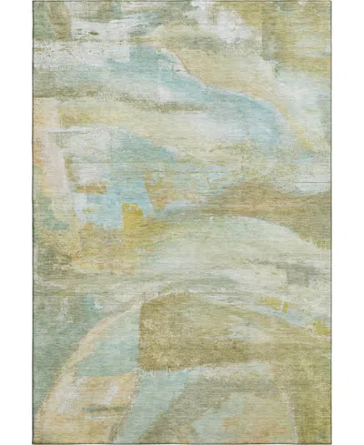 Addison Mayfield Amf2039 5'x7'6" Area Rug In Green