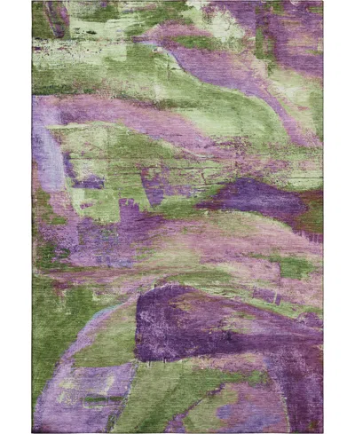 Addison Mayfield Amf2040 9'x12' Area Rug In Purple