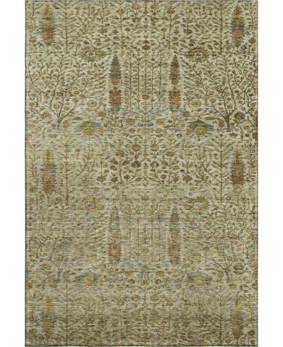 Addison Mayfield Amf2053 5'x7'6" Area Rug In Green