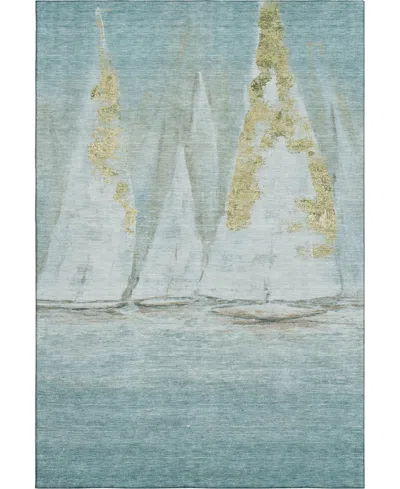 Addison Mayfield Amf2084 9'x12' Area Rug In Blue