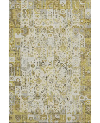 Addison Mayfield Amf2099 10'x14' Area Rug In Yellow