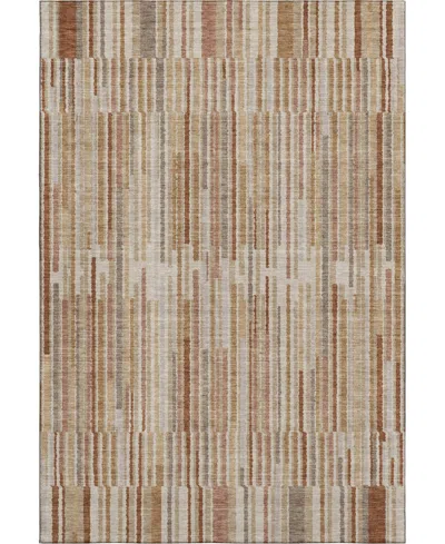 Addison Mayfield Amf2102 8'x10' Area Rug In Brown