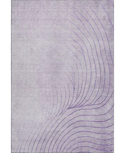 Addison Mayfield Amf2107 8'x10' Area Rug In Purple