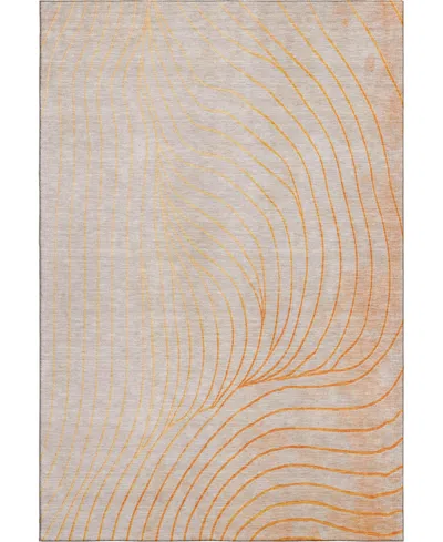 Addison Mayfield Amf2107 8'x10' Area Rug In Orange