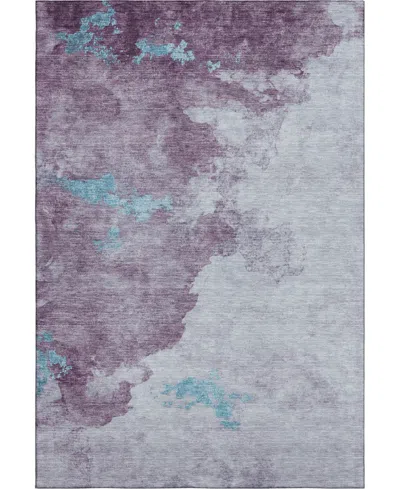 Addison Mayfield Amf2108 10'x14' Area Rug In Purple