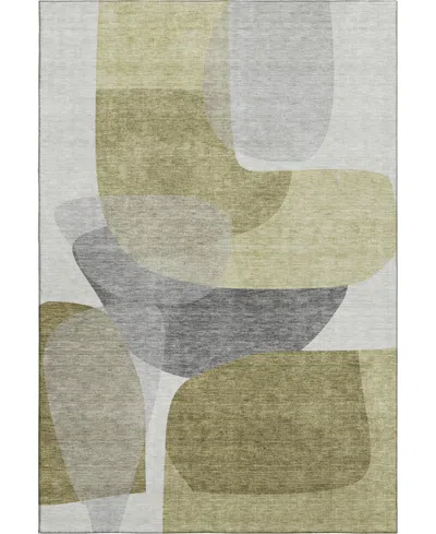 Addison Mayfield Amf2121 8'x10' Area Rug In Green