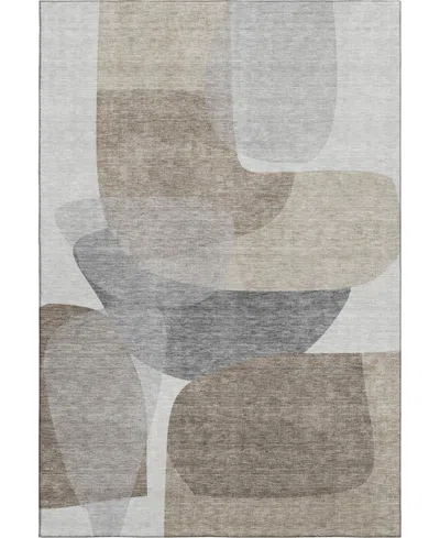 Addison Mayfield Amf2121 8'x10' Area Rug In Gray
