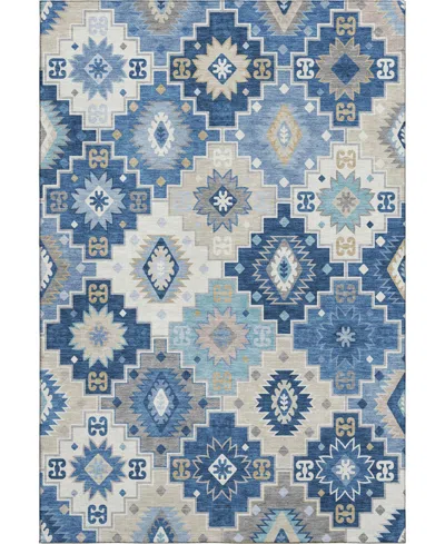 Addison Mayfield Amf2123 8'x10' Area Rug In Blue