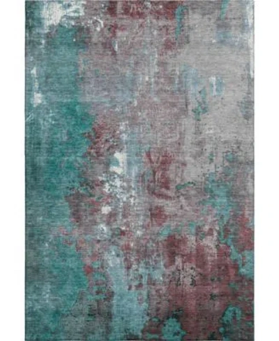 Addison Mayfield Machine Washable Amf1870 Area Rug Collection In Turquoise