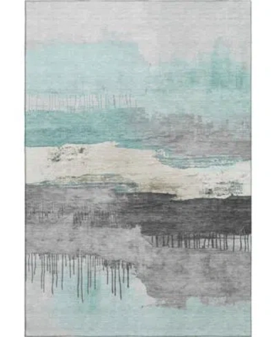 Addison Mayfield Machine Washable Amf1880 Area Rug Collection In Lavender