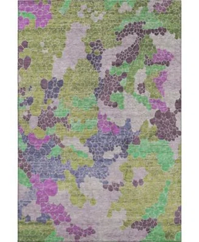 Addison Mayfield Machine Washable Amf1906 Area Rug Collection In Fern
