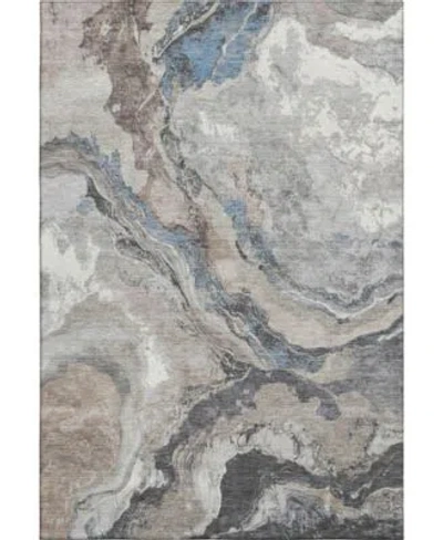 Addison Mayfield Machine Washable Amf1908 Area Rug Collection In Teal
