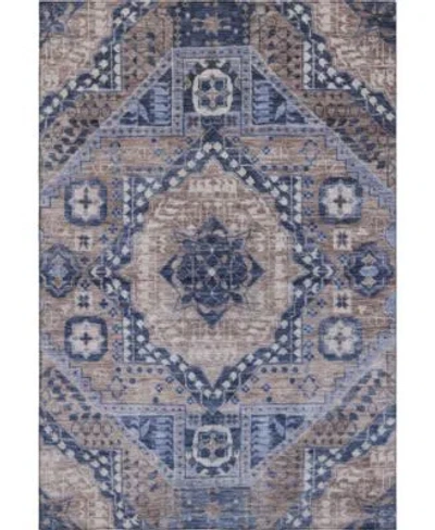 Addison Mayfield Machine Washable Amf1924 Area Rug Collection In Brown