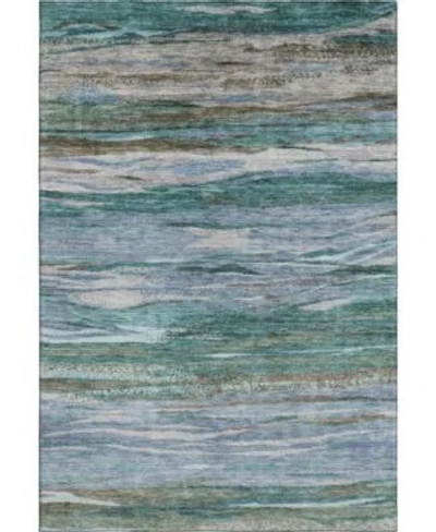 Addison Mayfield Machine Washable Amf1933 Area Rug Collection In Blue