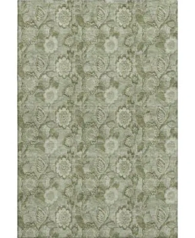 Addison Mayfield Machine Washable Amf1939 Area Rug Collection In Green