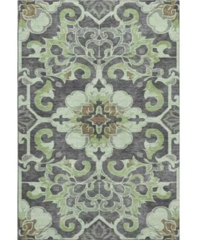 Addison Mayfield Machine Washable Amf1947 Area Rug Collection In Aloe