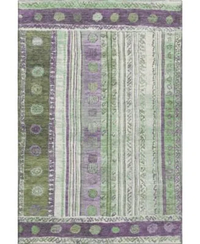 Addison Mayfield Machine Washable Amf1963 Area Rug Collection In Green