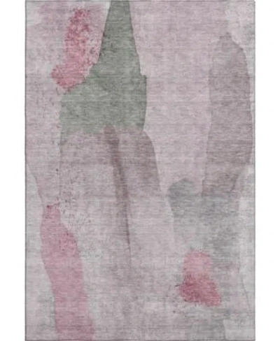 Addison Mayfield Machine Washable Amf1986 Area Rug Collection In Pink