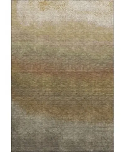 Addison Mayfield Machine Washable Amf2012 Area Rug Collection In Brown