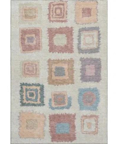 Addison Mayfield Machine Washable Amf2014 Area Rug Collection In Peach