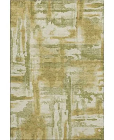 Addison Mayfield Machine Washable Amf2015 Area Rug Collection In Green