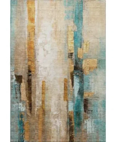 Addison Mayfield Machine Washable Amf2020 Area Rug Collection In Copper