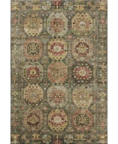 Addison Mayfield Machine Washable Amf2024 Area Rug Collection In Teal