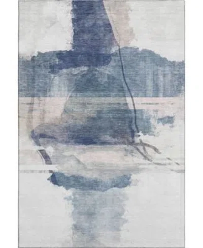 Addison Mayfield Machine Washable Amf2033 Area Rug Collection In Blue