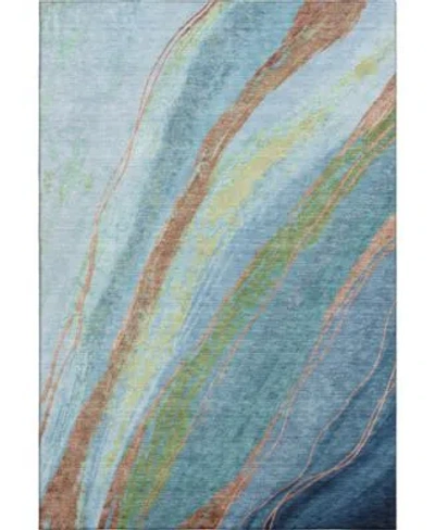 Addison Mayfield Machine Washable Amf2037 Area Rug Collection In Purple