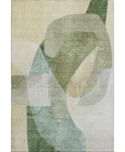 Addison Mayfield Machine Washable Amf2057 Area Rug Collection In Aloe