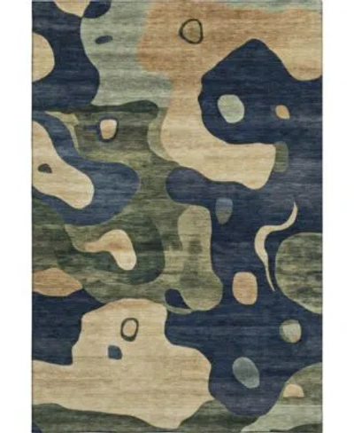 Addison Mayfield Machine Washable Amf2063 Area Rug Collection In Navy