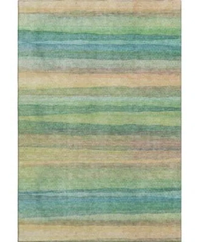 Addison Mayfield Machine Washable Amf2093 Area Rug Collection In Aloe