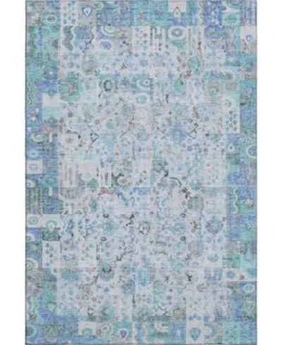 Addison Mayfield Machine Washable Amf2099 Area Rug Collection In Blue