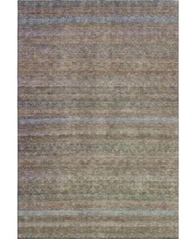 Addison Mayfield Machine Washable Amf2106 Area Rug Collection In Brown