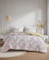 Addison Park Charlotte Reversible 3-pc. Comforter Sets In Multi