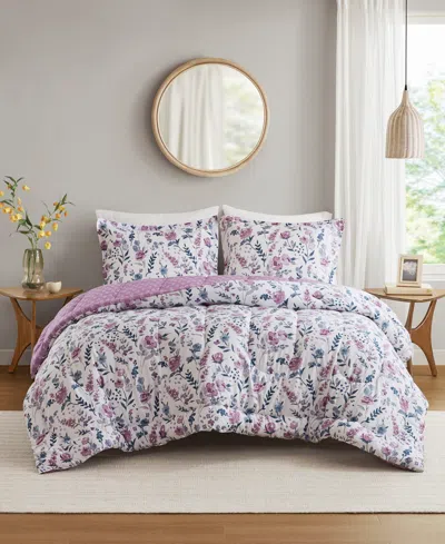 Addison Park Mina Reversible Printed 3-pc. Comforter Sets, Exclusively At Macy's In Multi