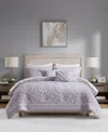 Addison Park Payton 9-pc. Jacquard Comforter Set, Full In Purple