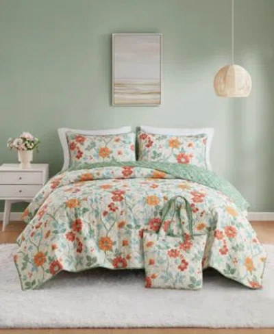 Addison Park Rosalie Floral Quilt Tote Sets In Multi